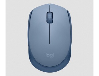 Безжична оптична мишка LOGITECH M171, USB, Син/Сив