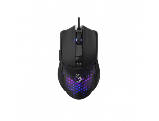 Геймърска мишка A4tech bloody L65 Max, Жична, 12000 cpi, Honeycomb,Черна