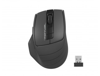 Оптична мишка A4tech FG30S Fstyler, безжична, безшумна,Сив