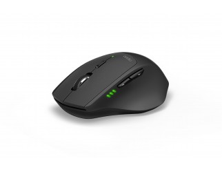Безжична оптична мишка RAPOO MT550, Multi-mode, Bluetooth & 2.4Ghz, Черен