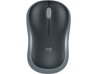 Безжична оптична мишка LOGITECH M185, Сива, USB