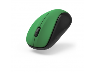 Безжична мишка Hama MW-300 V2, Оптична, 3 бутона, Тиха, USB, Зелен