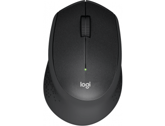 Безжична оптична мишка LOGITECH M330 Silent Plus, Черна, USB