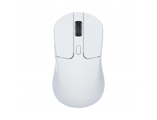 Геймърска Безжична мишка Keychron M3, Matte White