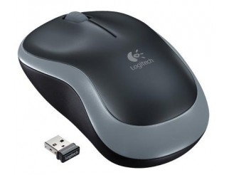 Мишка Logitech M185 Wireless Mouse for Notebook Gray