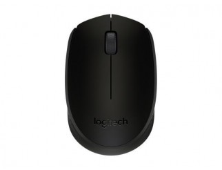 Безжична оптична мишка LOGITECH B170, USB, Черна