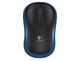 Безжична оптична мишка LOGITECH M185, Синя, USB