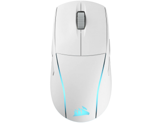 Геймърска мишка Corsair M75 WIRELESS Lightweight RGB Gaming Mouse, White (EU)