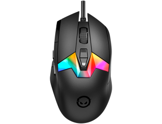 Геймърска мишка LORGAR MSP80, 8000 Hz Gaming Mouse Pro, Black