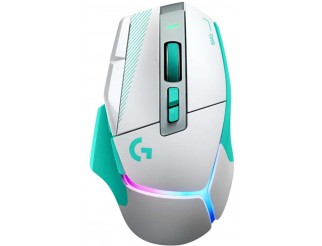 Геймърска безжична мишка Logitech G502 X Plus Lightsync RGB - Mint