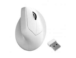 Ергономична мишка Keychron M5 Wireless 8K - White