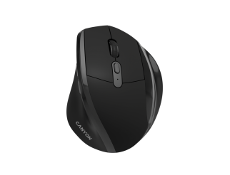 Мишка CANYON mouse OnClick 17 Ergonomic 6 buttons 1600DPI Wireless Black