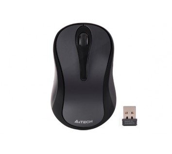 Безжична мишка A4Tech G3-280N-1, V-Track PADLESS, сива, USB