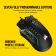 Мишка CORSAIR Glaive RGB PRO, Comfort FPS/MOBA Gaming Mouse with Interchangeable Grips, Aluminum, Backlit RGB LED, 18000 DPI, Optical (EU version)