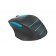 Оптична мишка A4tech FG30 Fstyler, безжична, Син
