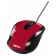 Мишка HAMA AM-5400, Оптична, USB, металик червено