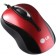 LG Retractable Optical Mini Mouse XM120 Combo Red