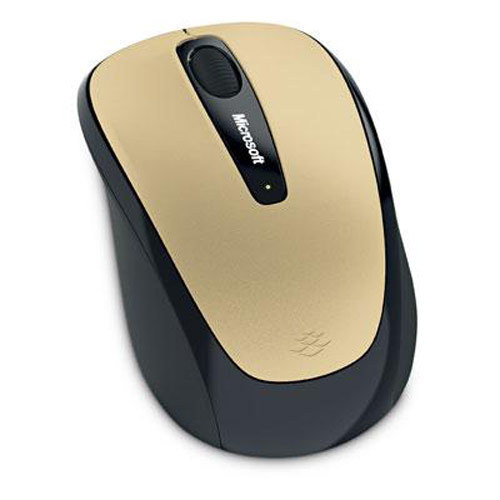 Мишка MICROSOFT Wireless Mobile Mouse 3500 Gold Metal